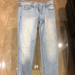 Light Blue Hollister Jean Size 5S 27W 29L